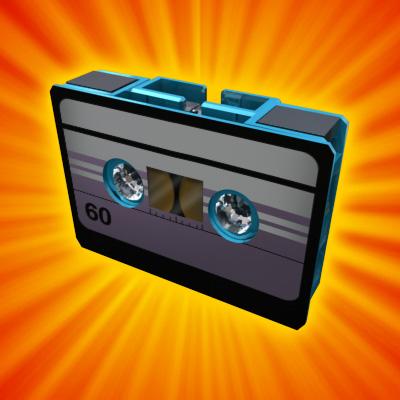 3D Model of Transforming Robot Toy Cassette - 3D Render 2